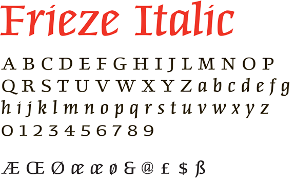 Frieze Italic